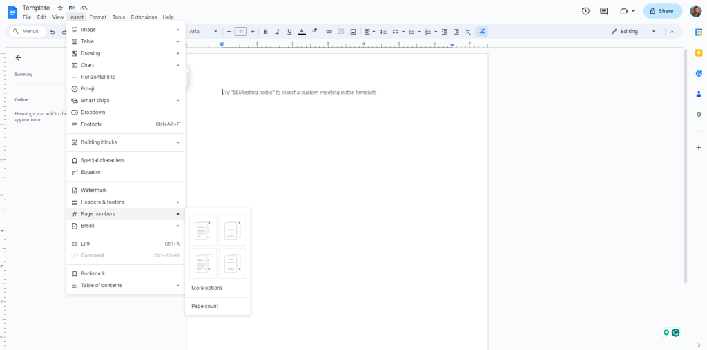 Design Your Title Page